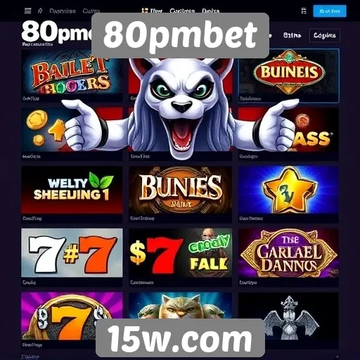 Análise das opções de jogos disponíveis no 80pmbet